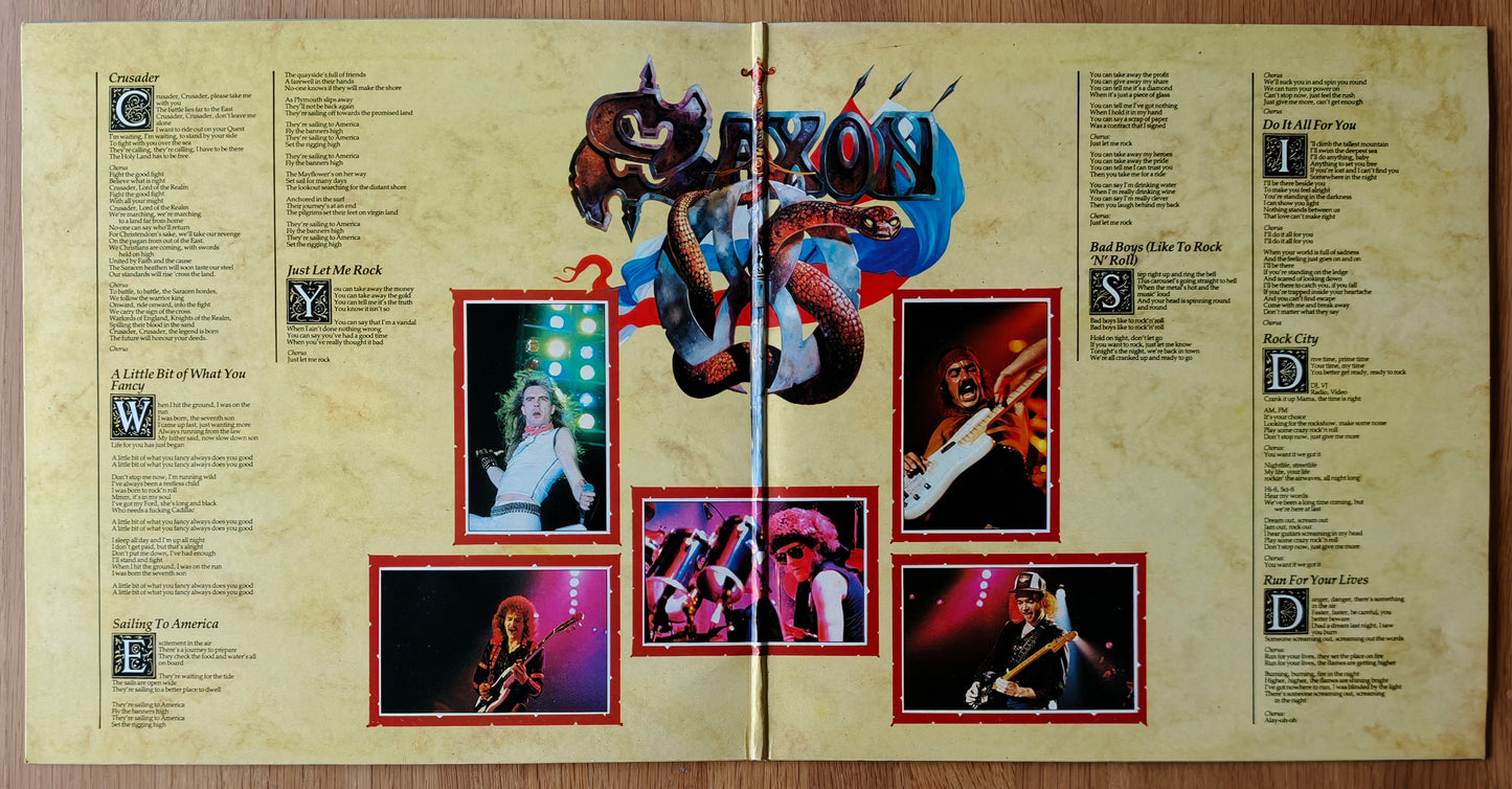 SAXON - Crusader