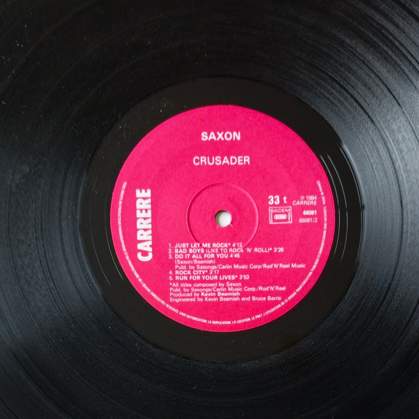 SAXON - Crusader