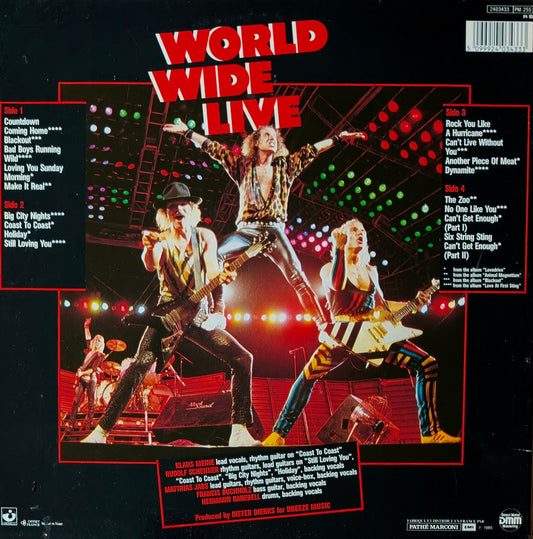 SCORPIONS - World Wide Live