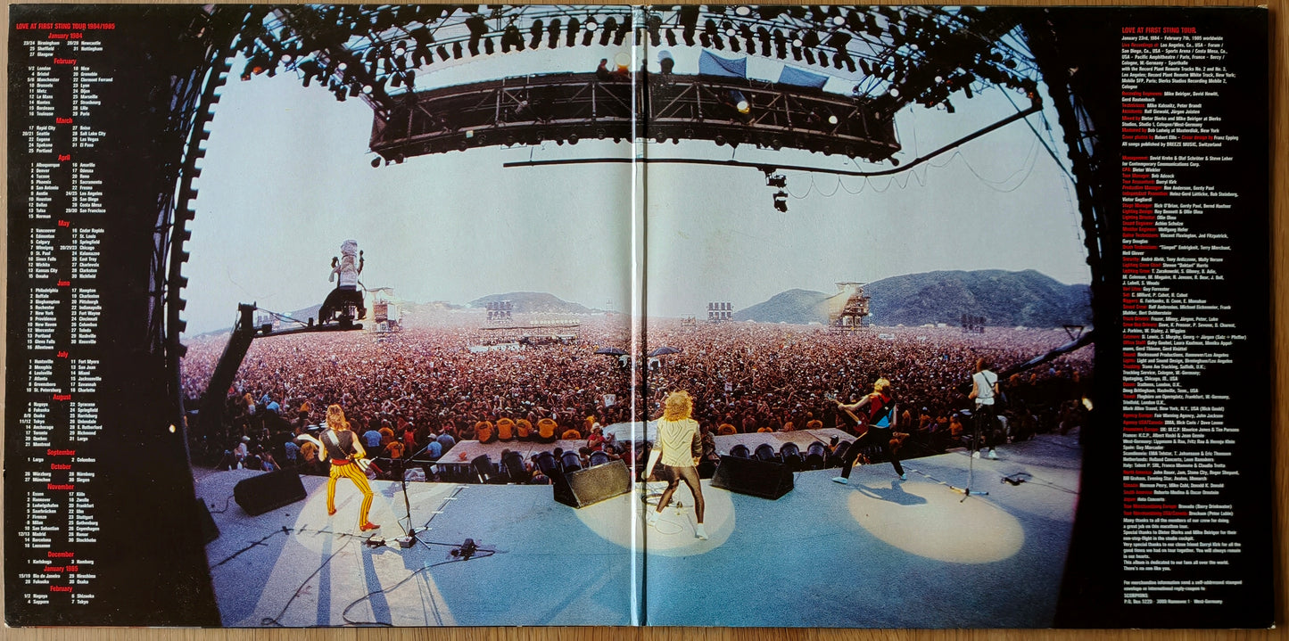 SCORPIONS - World Wide Live