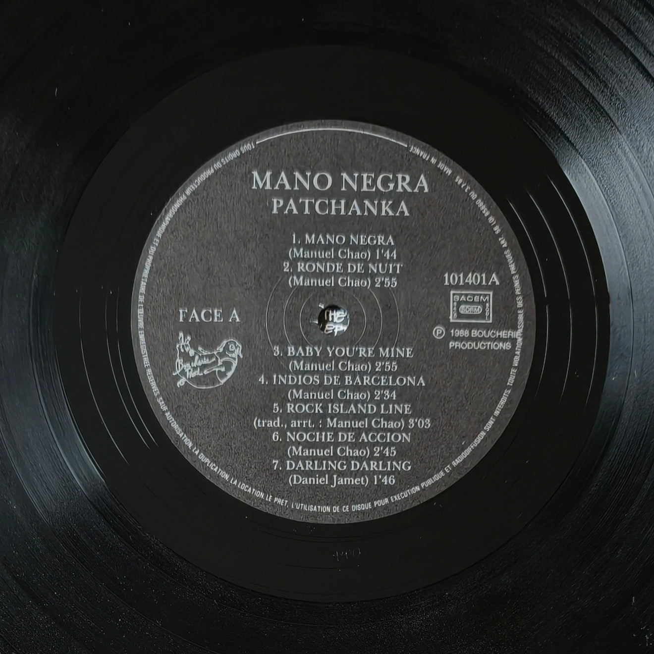 MANO NEGRA - Patchanka
