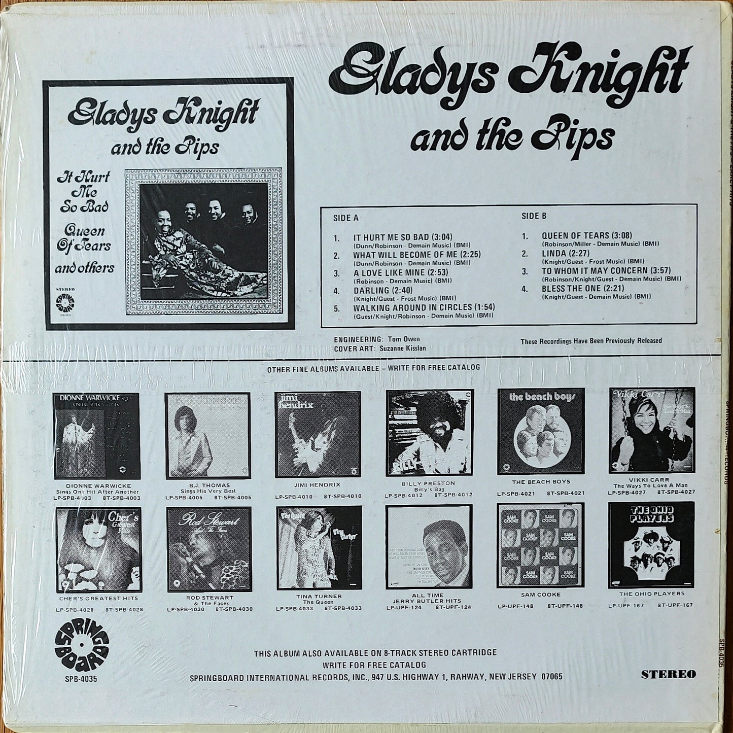 GLADYS KNIGHT & THE PIPS - Early Hits (Pressage US)
