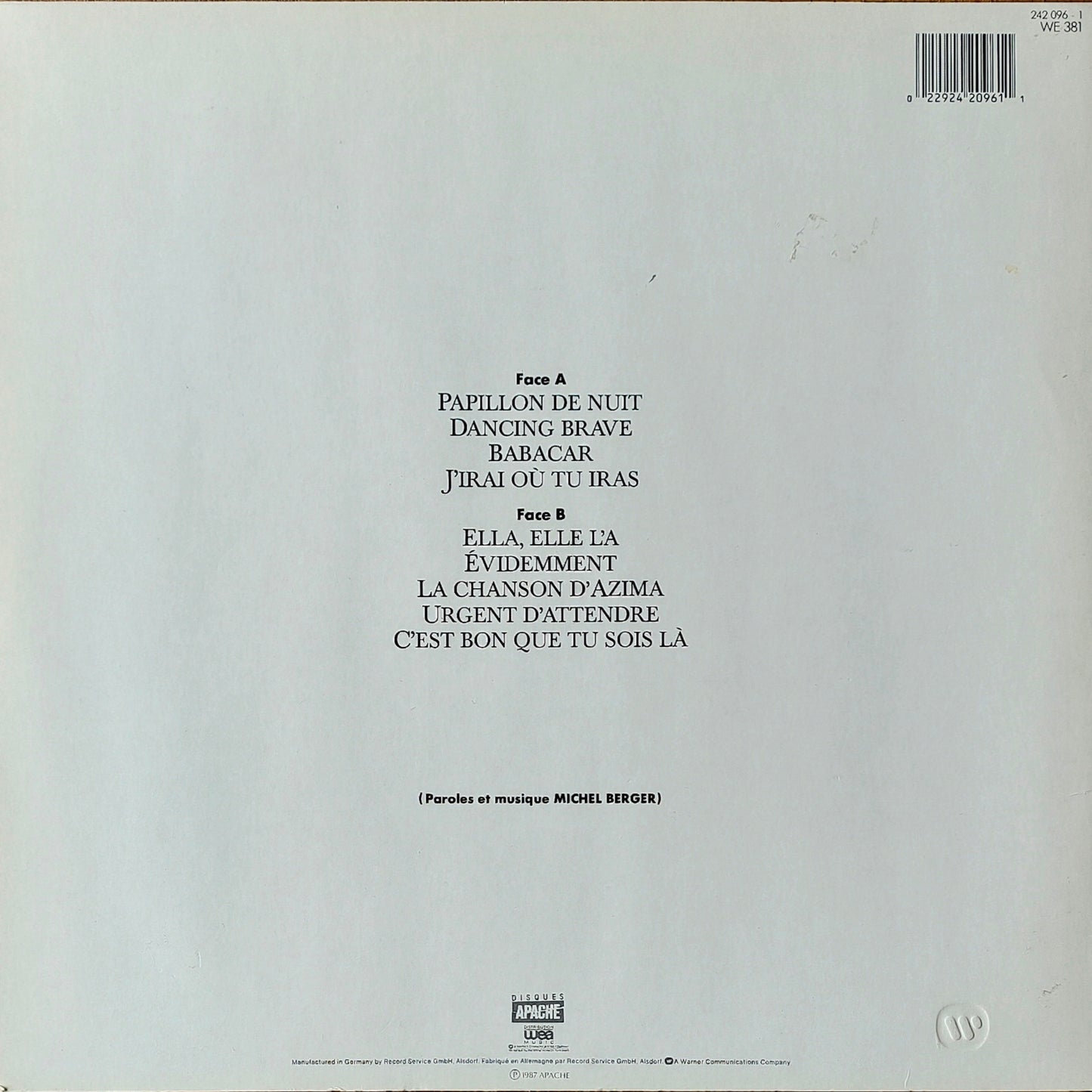 FRANCE GALL - Babacar