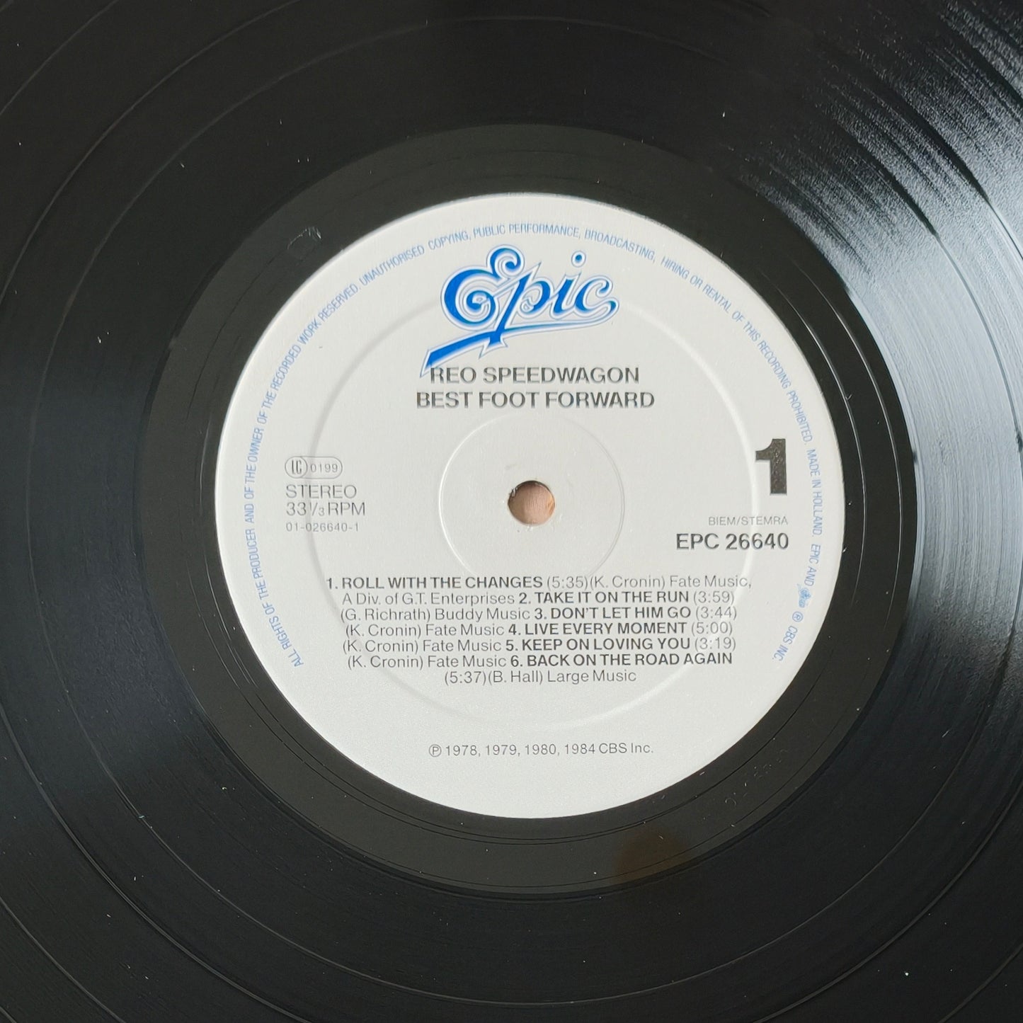 REO SPEEDWAGON - Best Foot Forward (The Best Of REO Speedwagon)