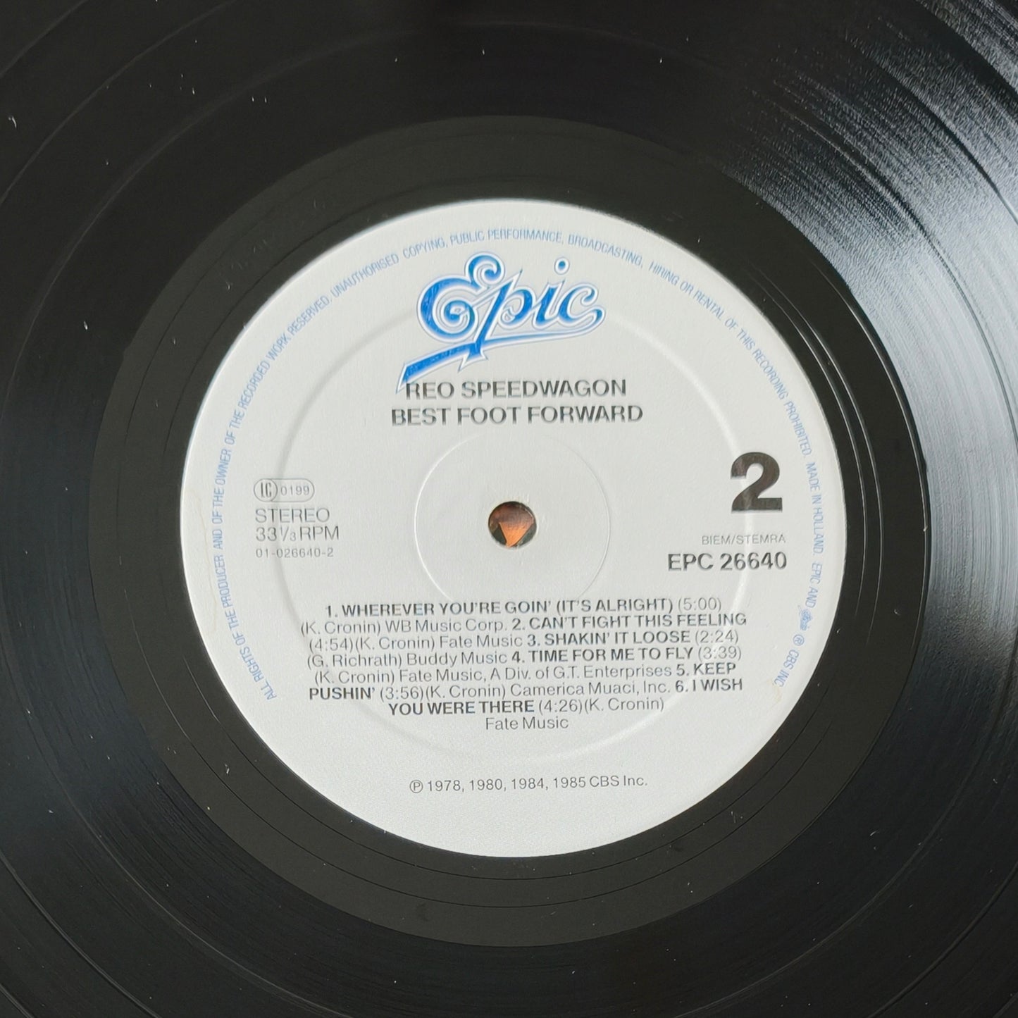 REO SPEEDWAGON - Best Foot Forward (The Best Of REO Speedwagon)