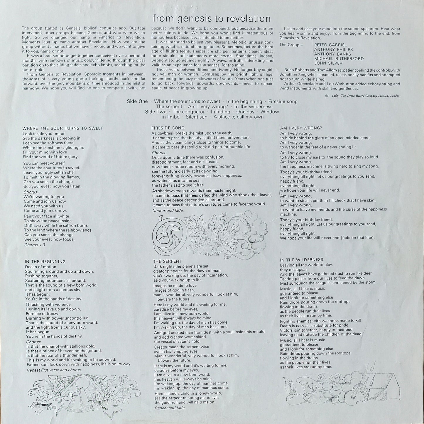 GENESIS - From Genesis To Revelation