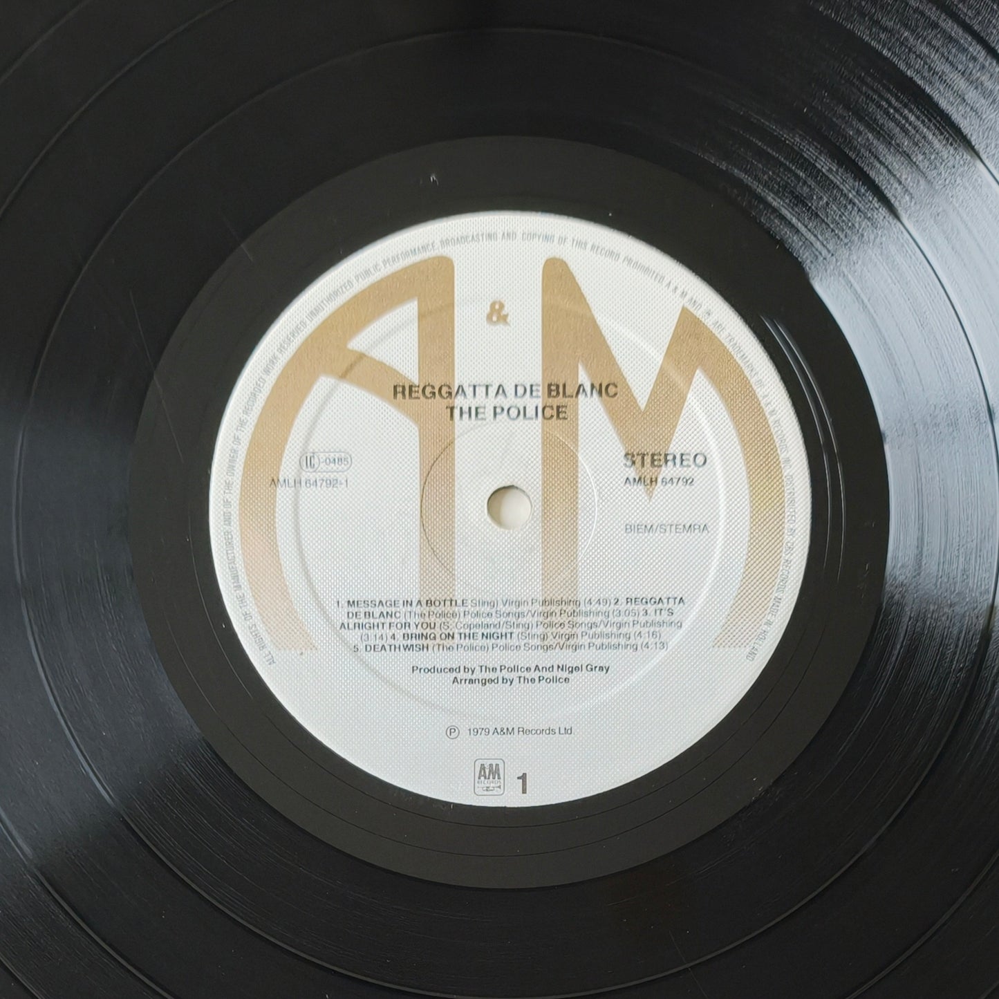 THE POLICE - Reggatta De Blanc