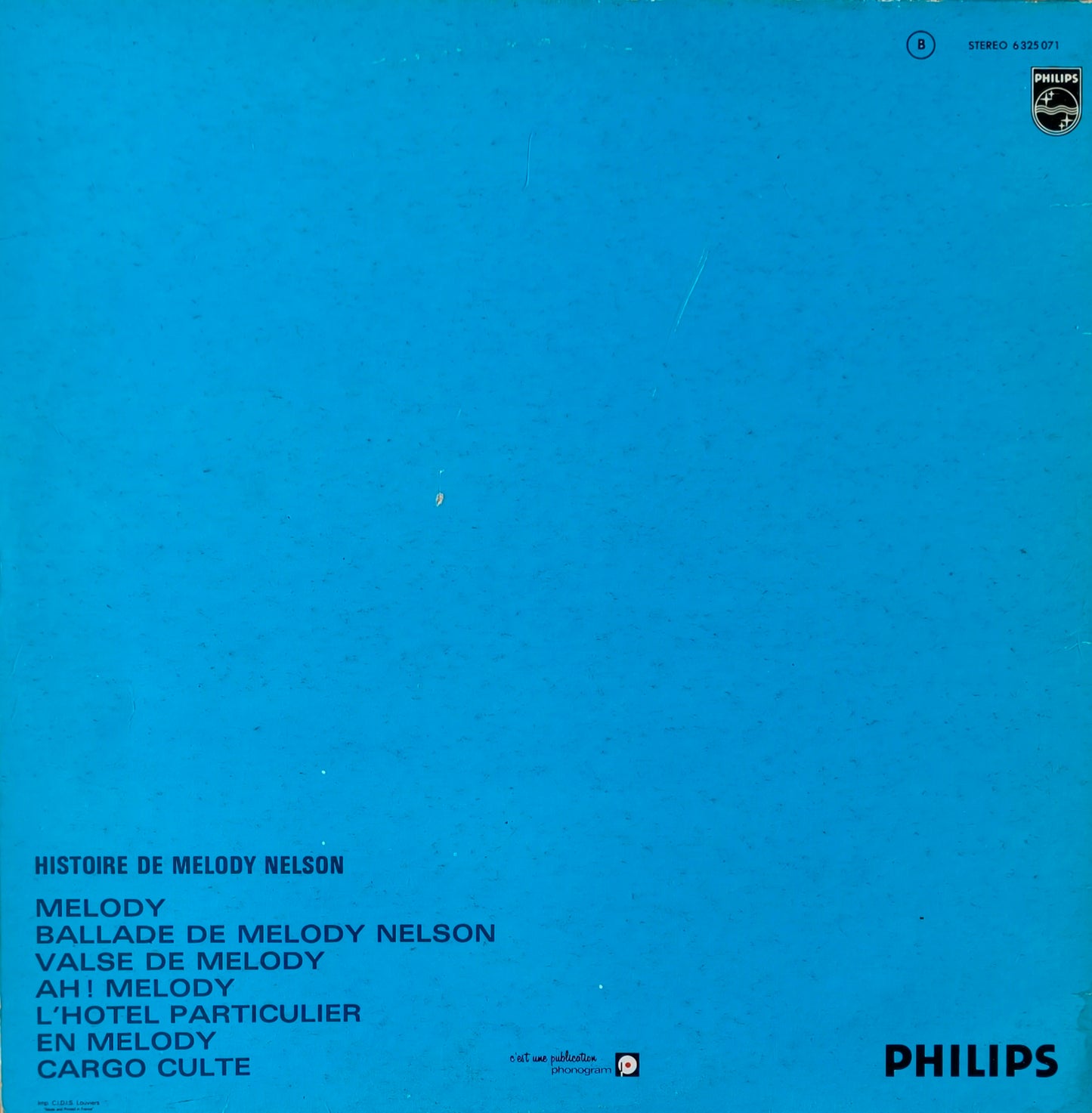 SERGE GAINSBOURG - Histoire De Melody Nelson