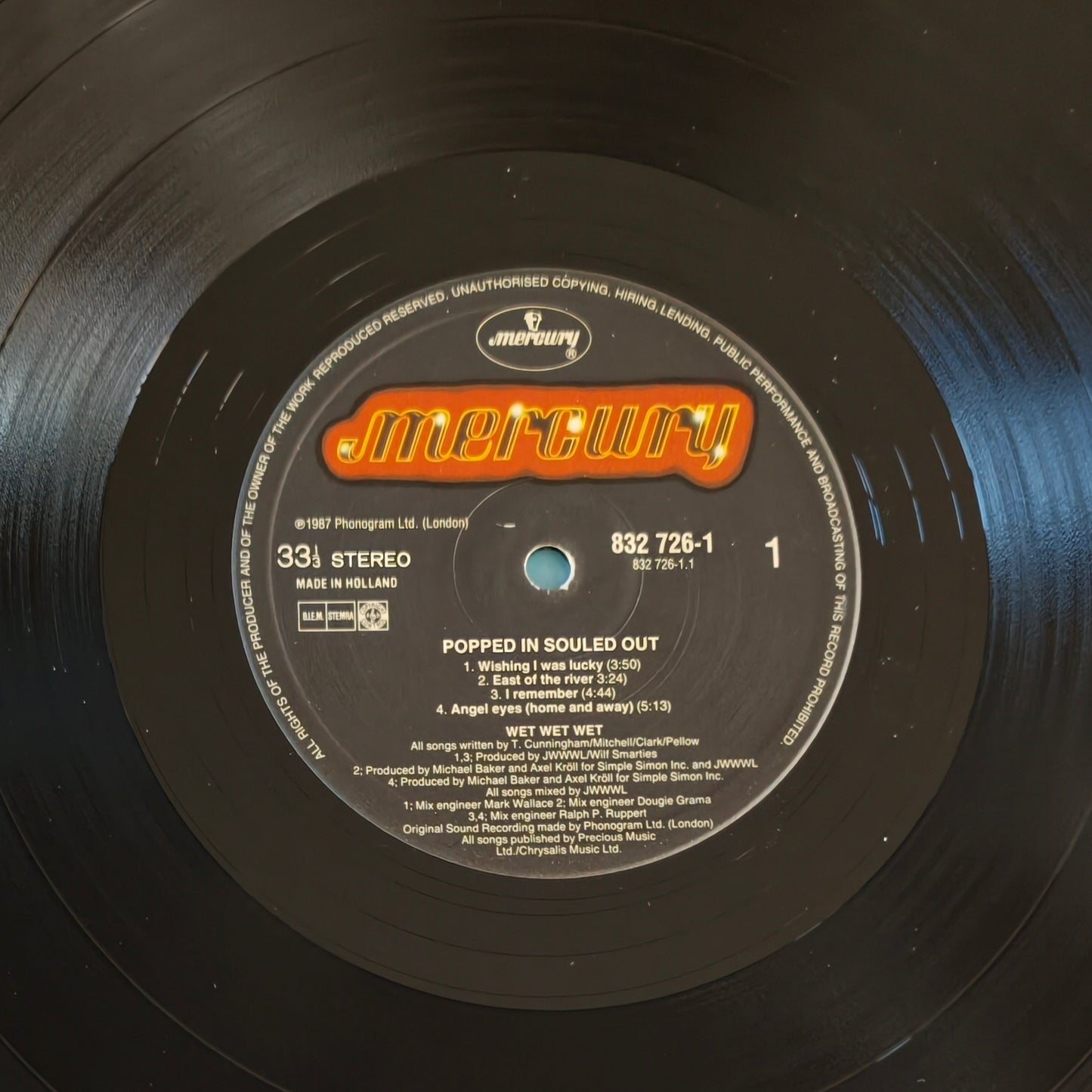 WET WET WET - Popped In Souled Out