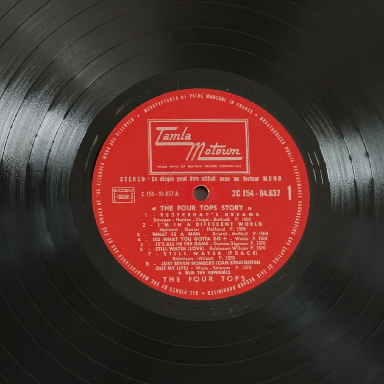 FOUR TOPS - Four Tops Story 1964-72
