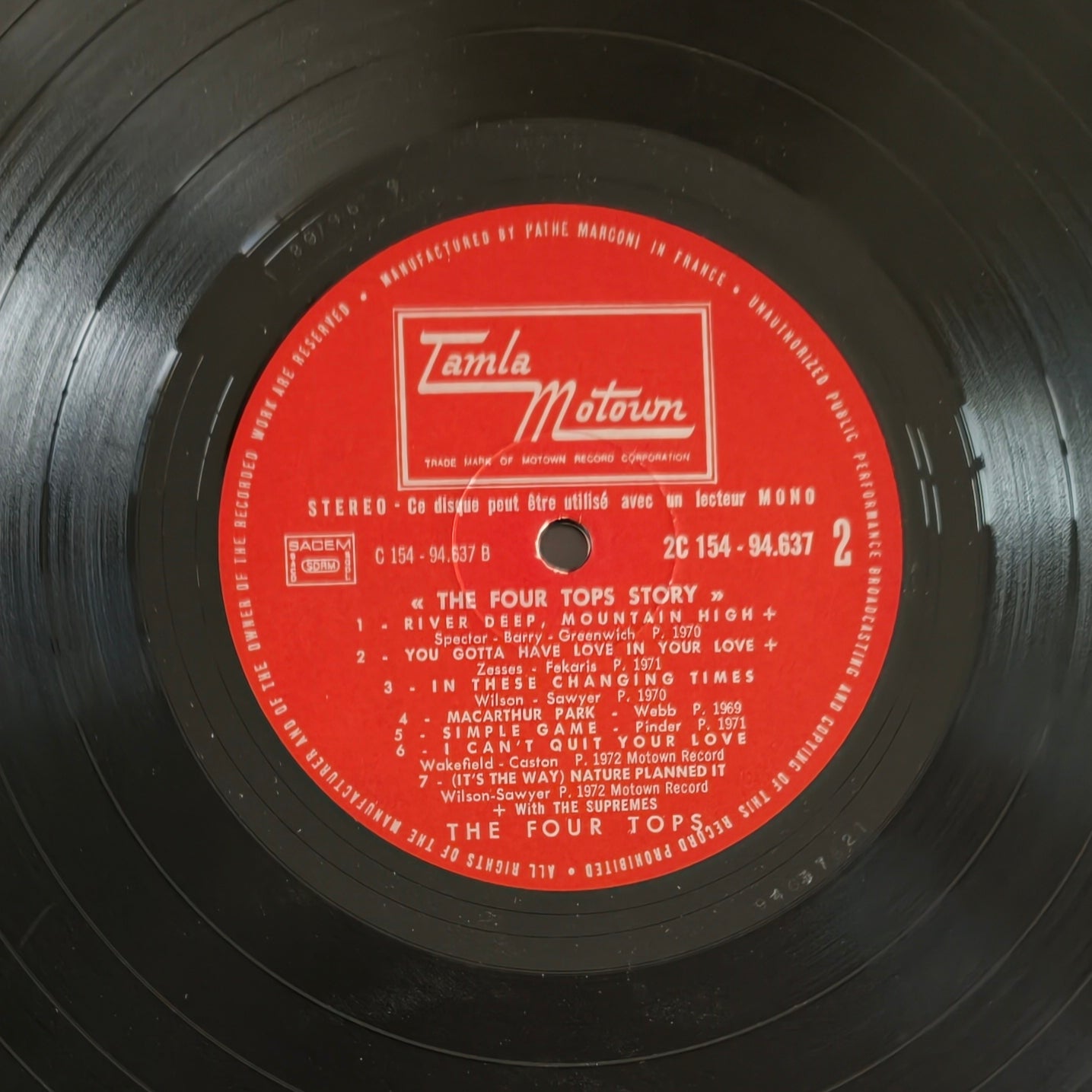 FOUR TOPS - Four Tops Story 1964-72