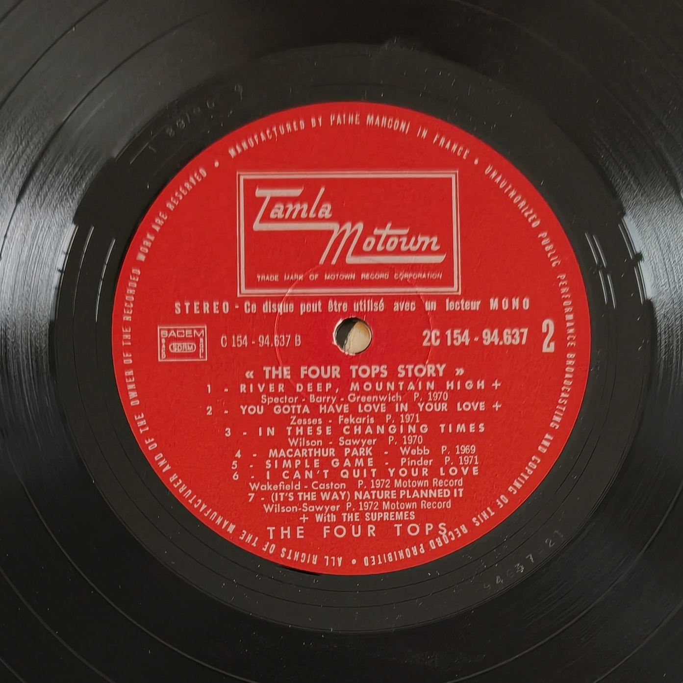 FOUR TOPS - Four Tops Story 1964-72