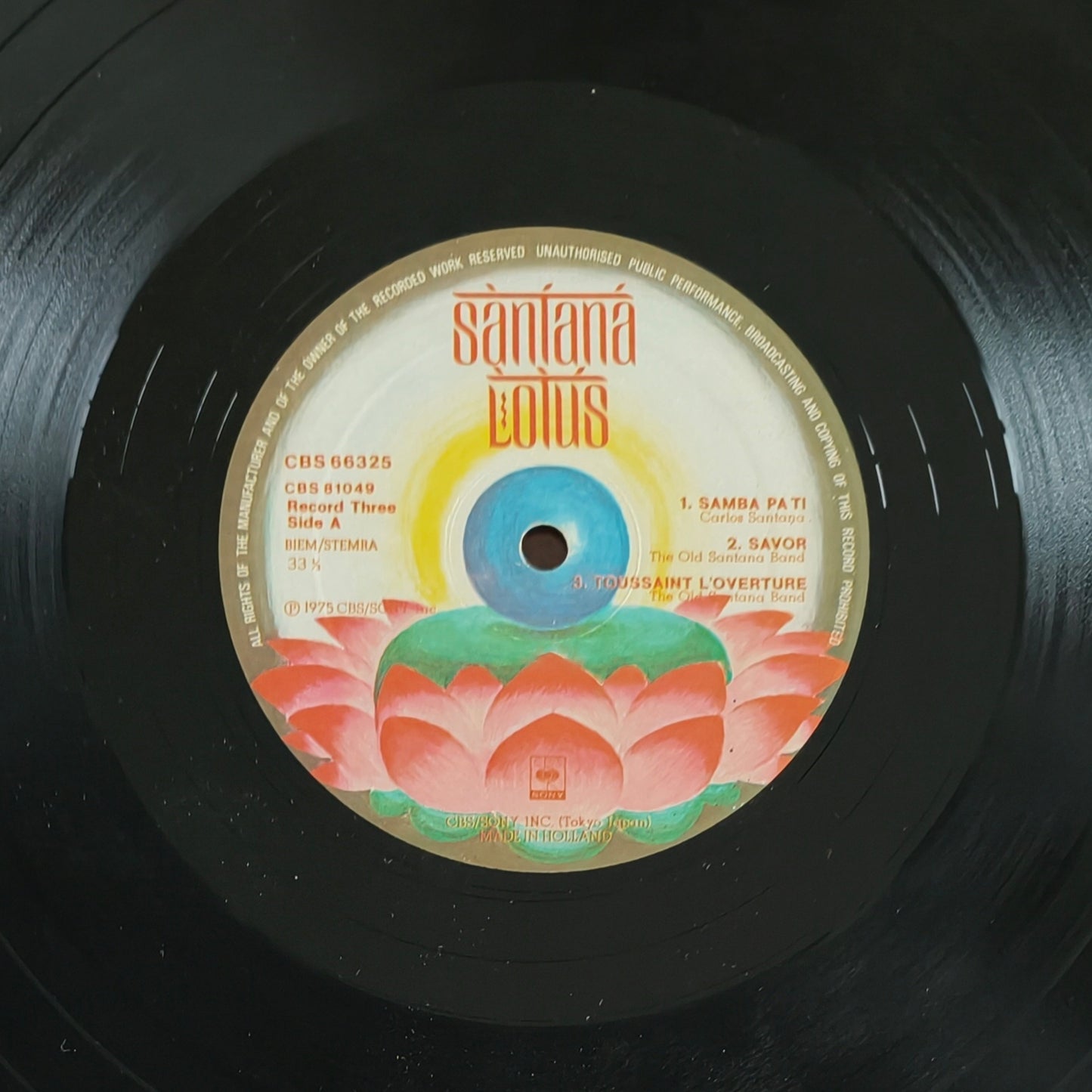 SANTANA - Lotus (triple vinyle)