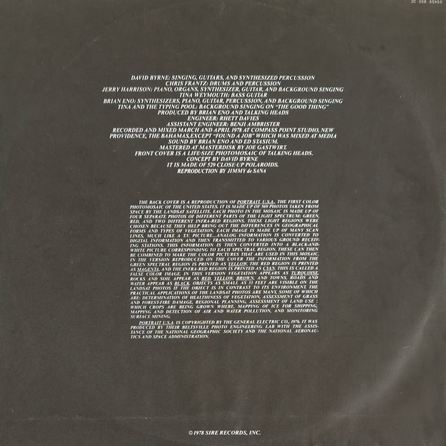 TALKING HEADS - More Songs About Buildings And Food