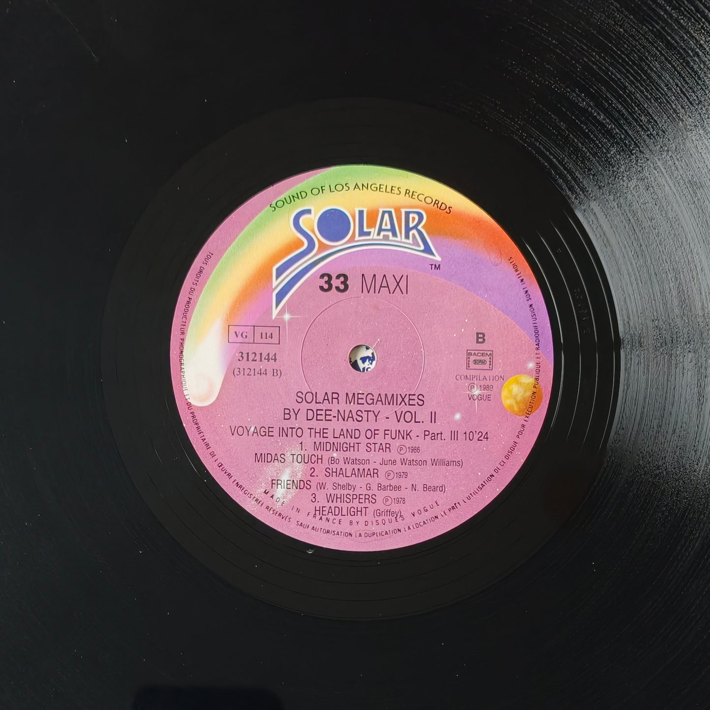 DEE-NASTY - Mega Remix "Midnight Star" / Voyage Into The Land Of Funk - Part III