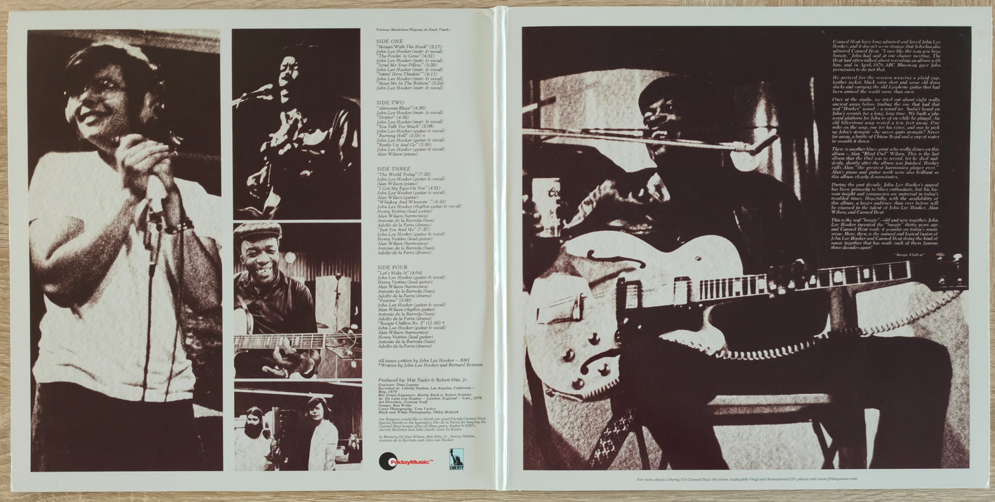 CANNED HEAT & JOHN LEE HOOKER - Hooker 'N' Heat (Pressage US 2012)