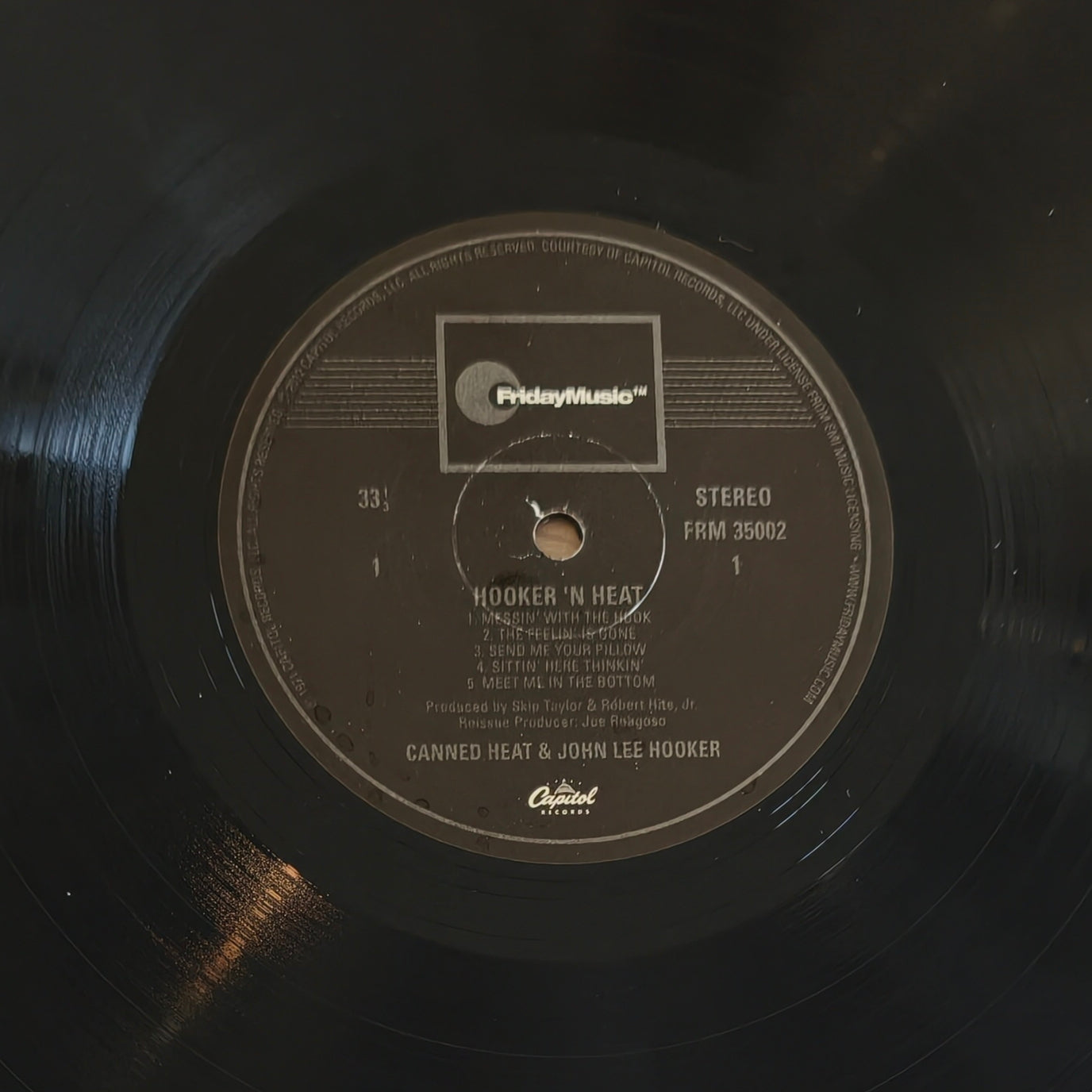 CANNED HEAT & JOHN LEE HOOKER - Hooker 'N' Heat (Pressage US 2012)