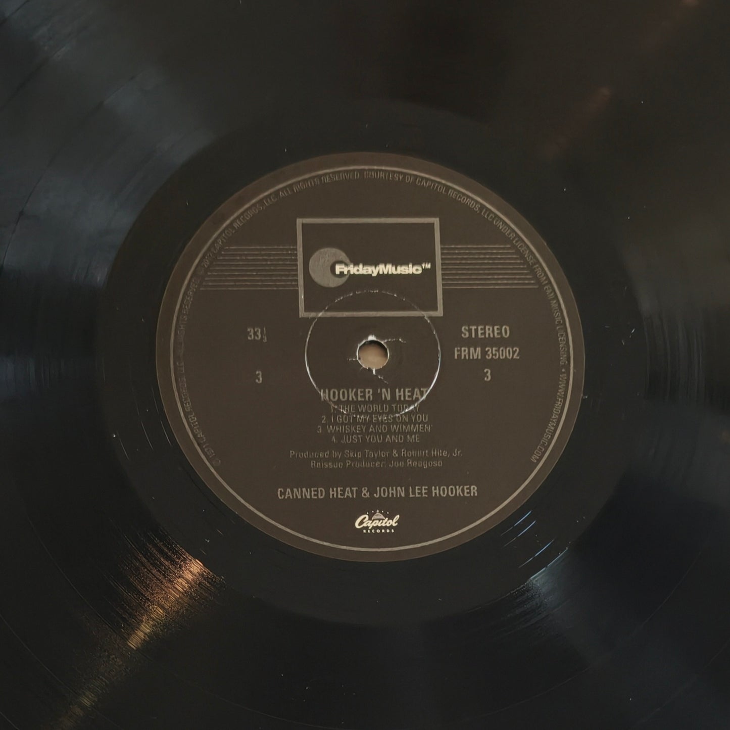 CANNED HEAT & JOHN LEE HOOKER - Hooker 'N' Heat (Pressage US 2012)