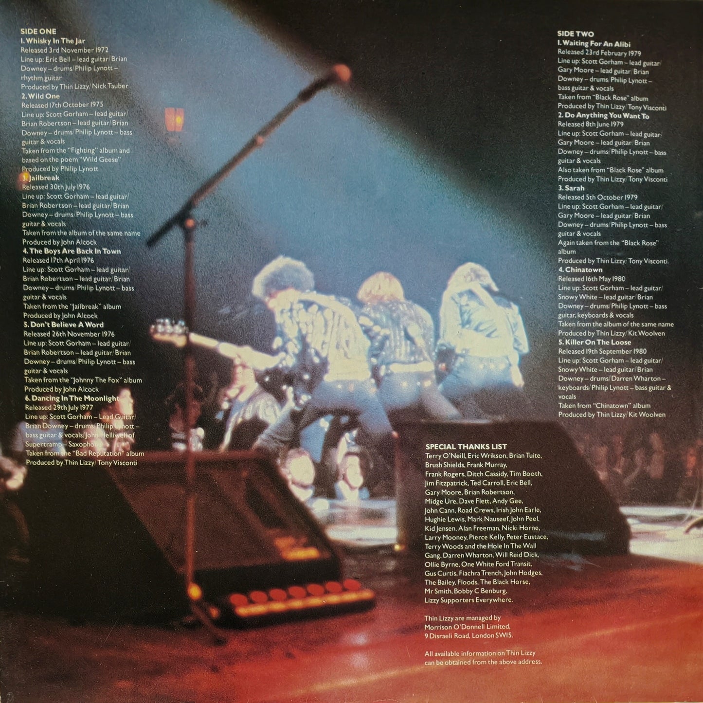 THIN LIZZY - The Adventures Of Thin Lizzy (The Hit Singles Collection) (Pressage UK)