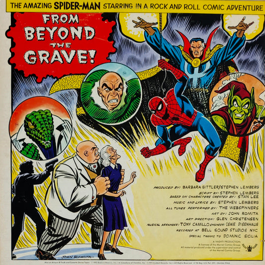 RON DANTE, THE WEBSPINNERS - The Amazing Spider-Man: From Beyond The Grave - A Rockomic