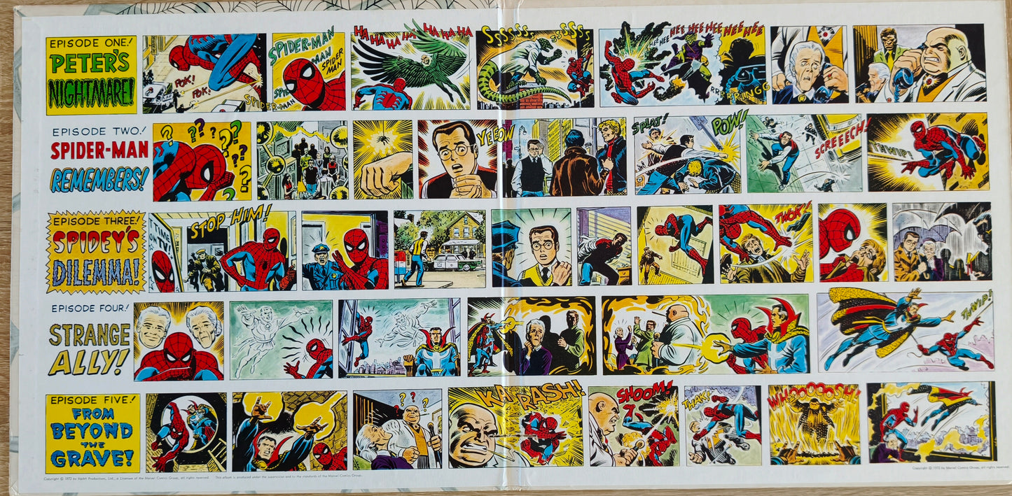 RON DANTE, THE WEBSPINNERS - The Amazing Spider-Man: From Beyond The Grave - A Rockomic