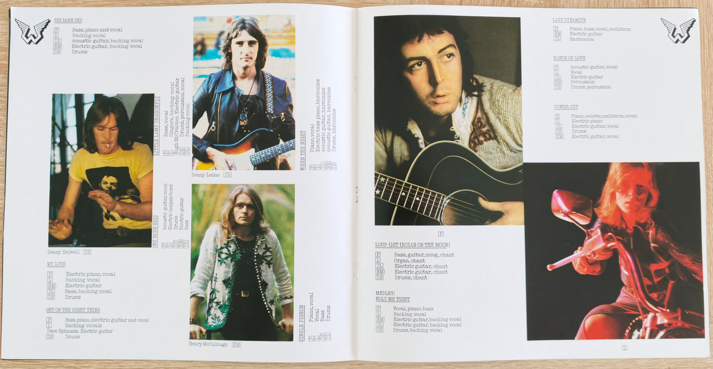 PAUL McCARTNEY & WINGS - Red Rose Speedway (Pressage UK)