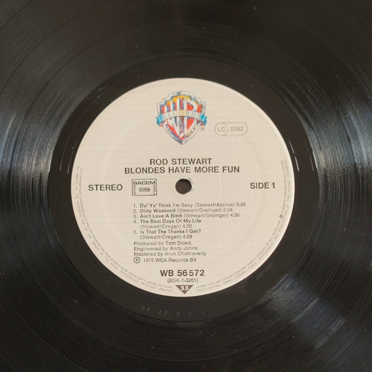 ROD STEWART - Blondes Have More Fun