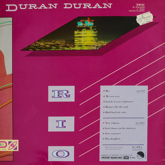 DURAN DURAN - Rio