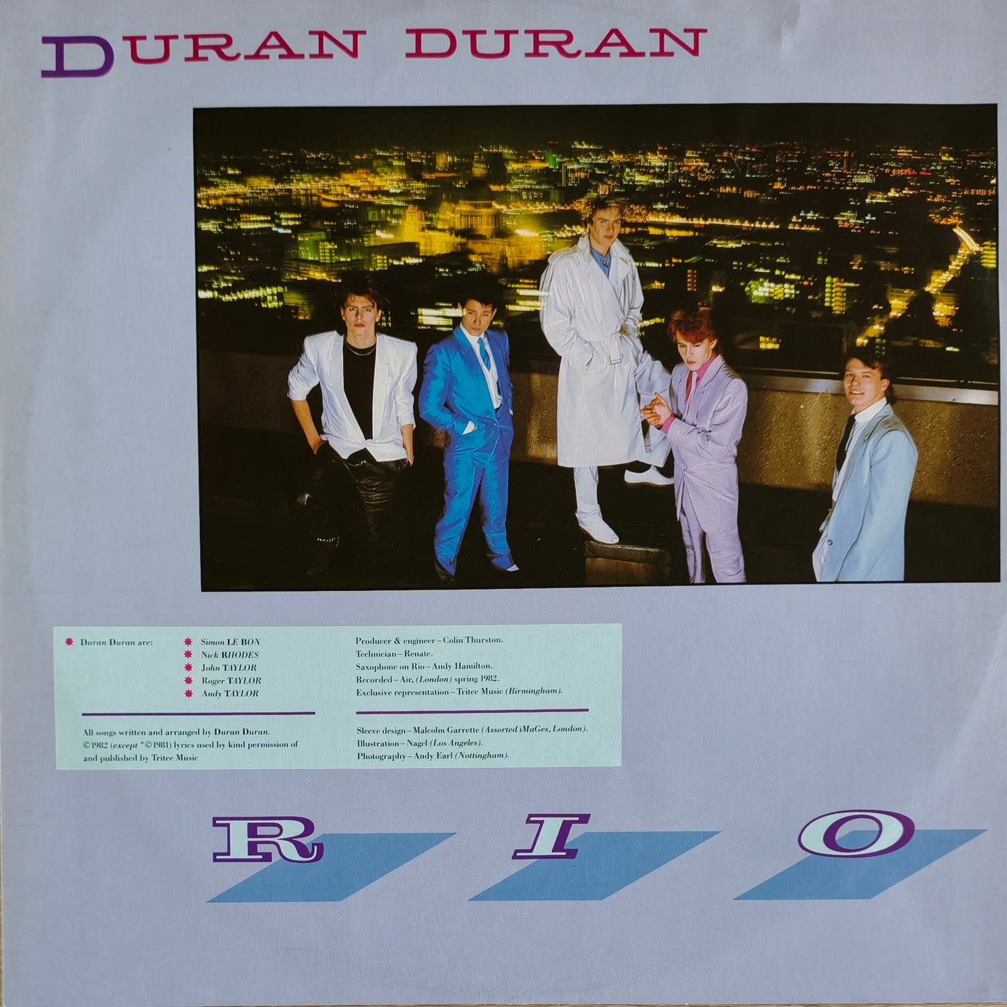 DURAN DURAN - Rio