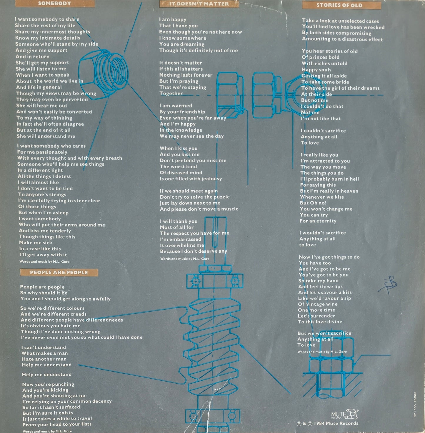 DEPECHE MODE - Some Great Reward