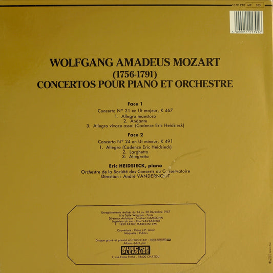 MOZART - Concertos Pour Piano N°21 Et 24