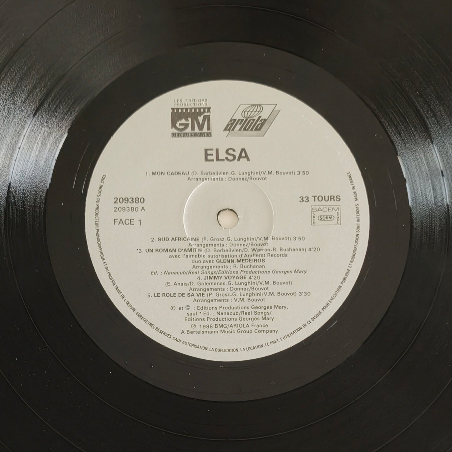 ELSA - Elsa (Premier Album)