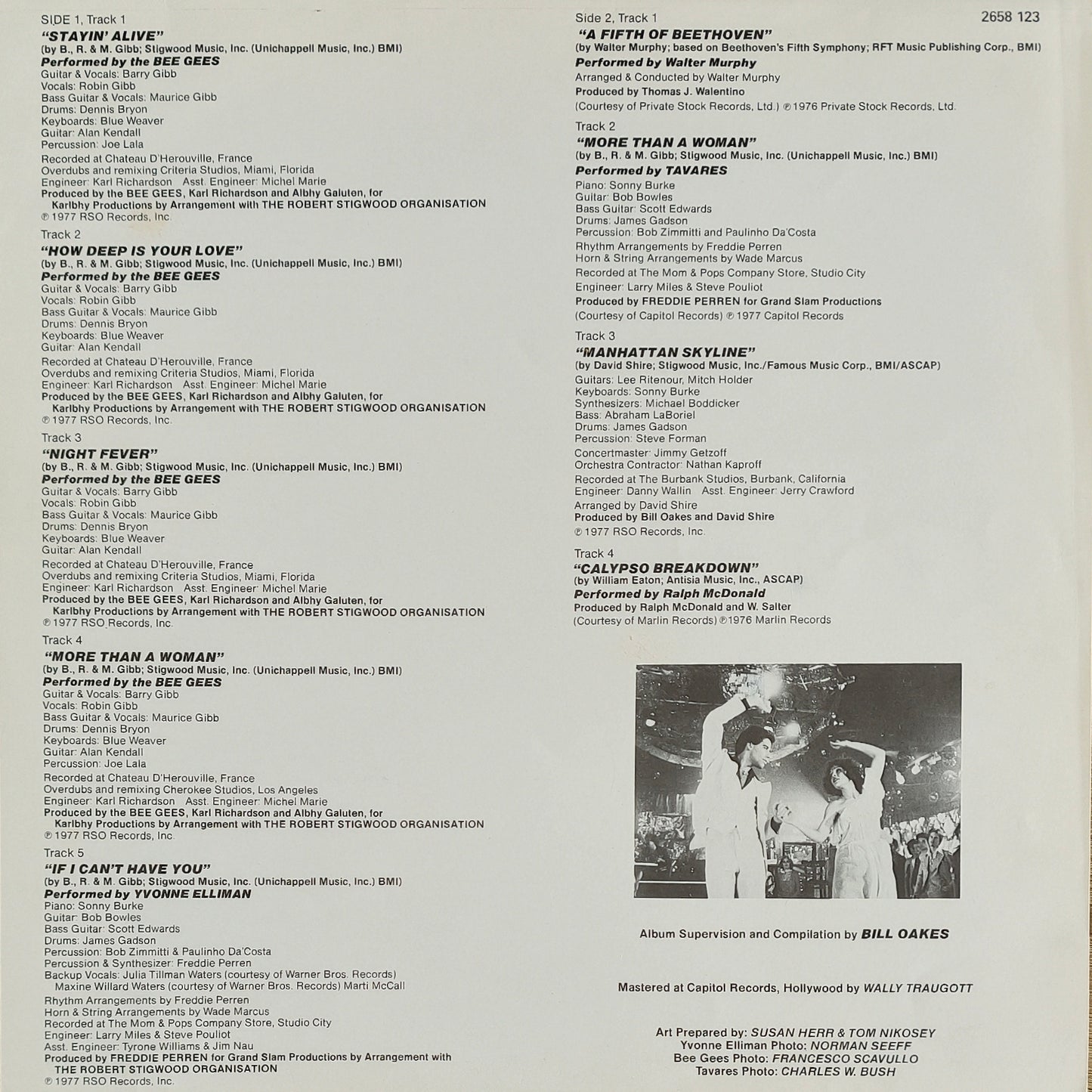 SATURDAY NIGHT FEVER - The Original Movie Soundtrack