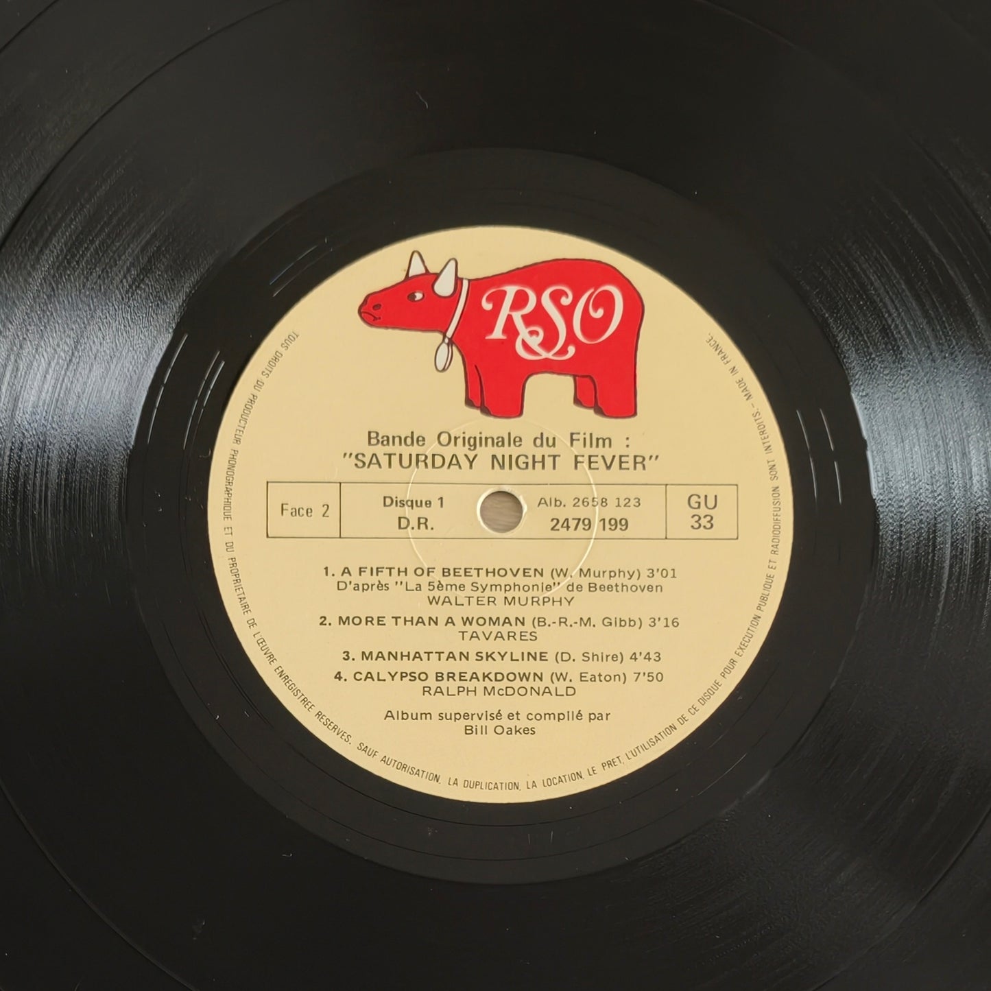 SATURDAY NIGHT FEVER - The Original Movie Soundtrack