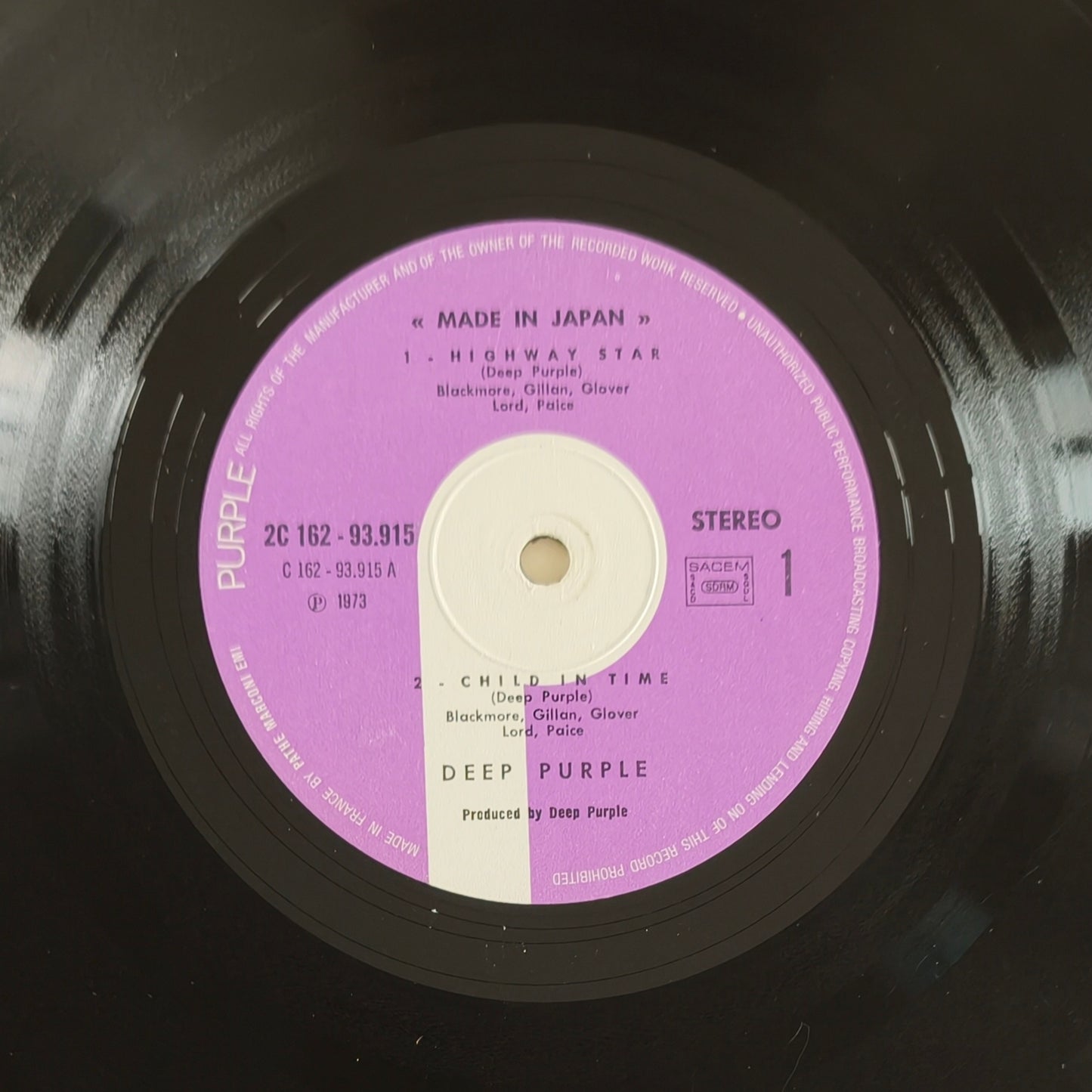 DEEP PURPLE - Made In Japan