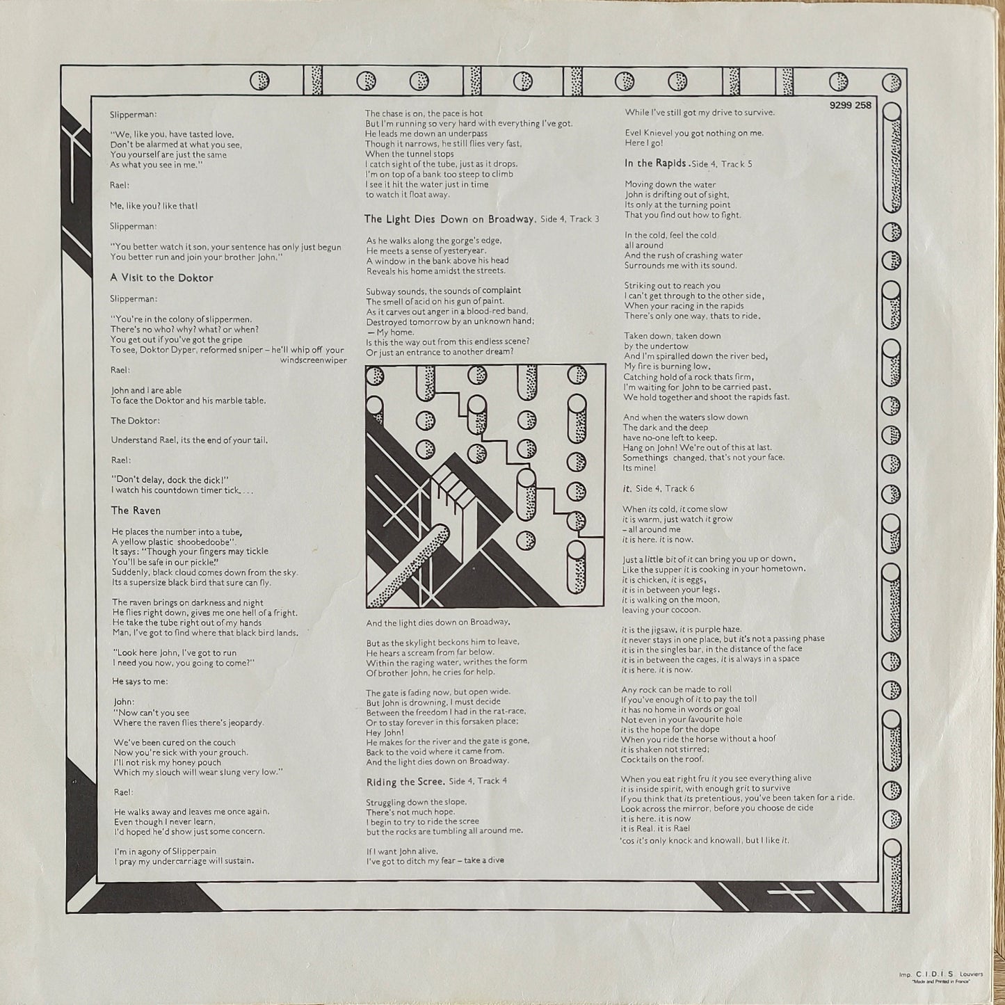 GENESIS - The Lamb Lies Down On Broadway