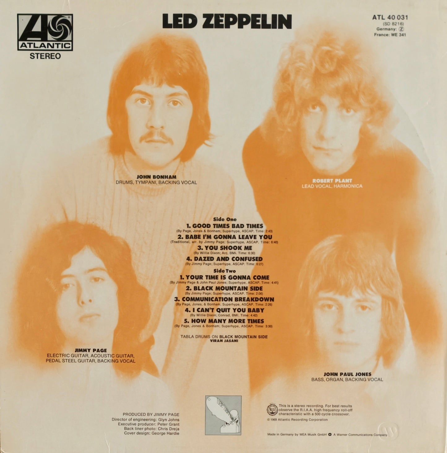 LED ZEPPELIN - Led Zeppelin