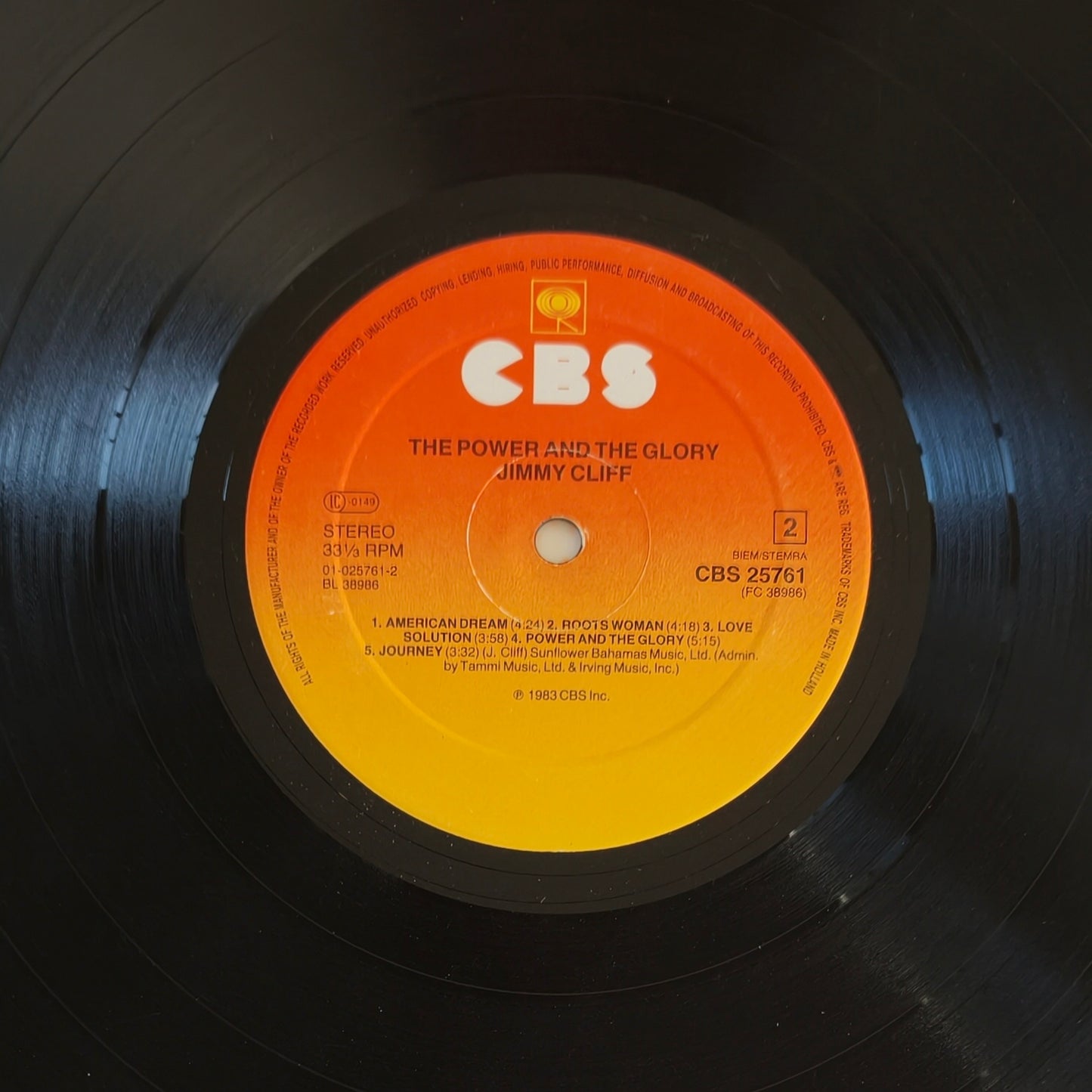JIMMY CLIFF - The Power And The Glory