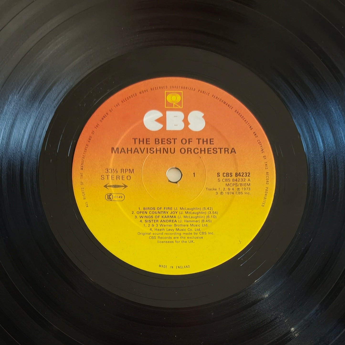 MAHAVISHNU ORCHESTRA - The Best Of The Mahavishnu Orchestra