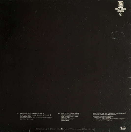 THE POLICE - Ghost in the Machine