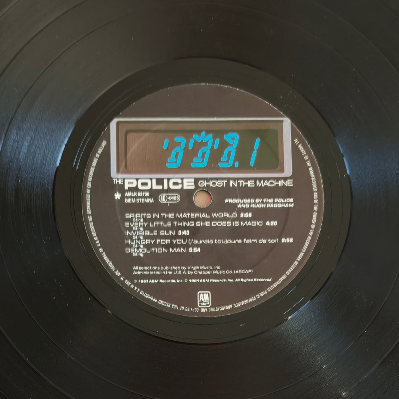 THE POLICE - Ghost in the Machine