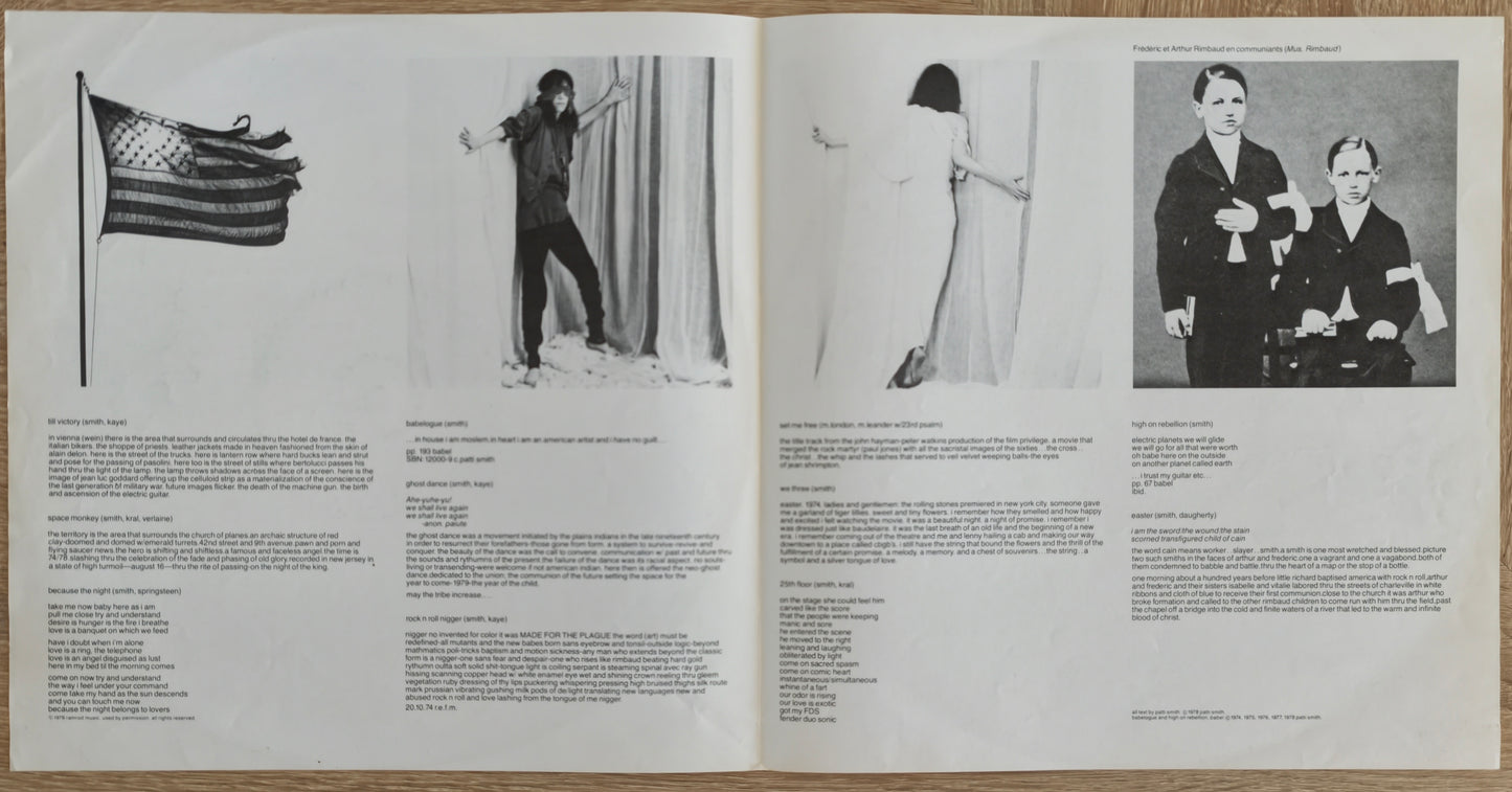 PATTI SMITH GROUP - Easter