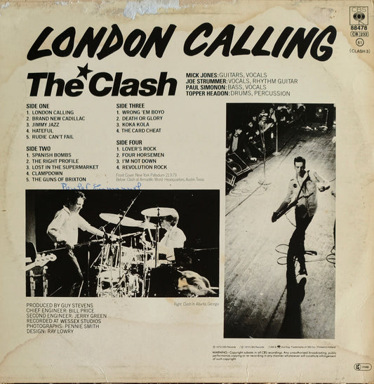 THE CLASH - London Calling