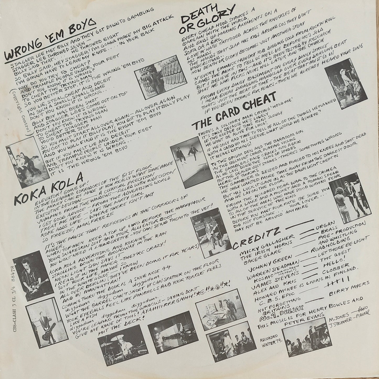 THE CLASH - London Calling