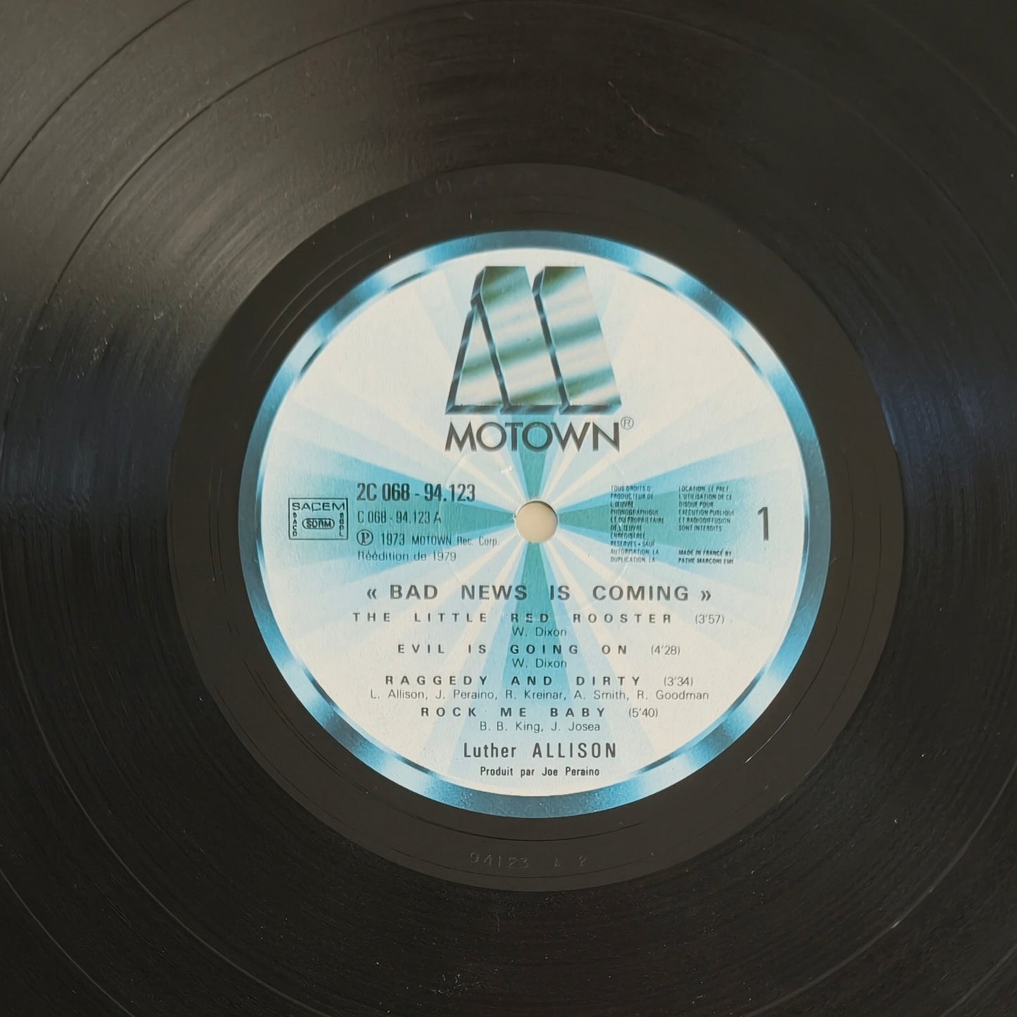 LUTHER ALLISON - Bad News Is Coming