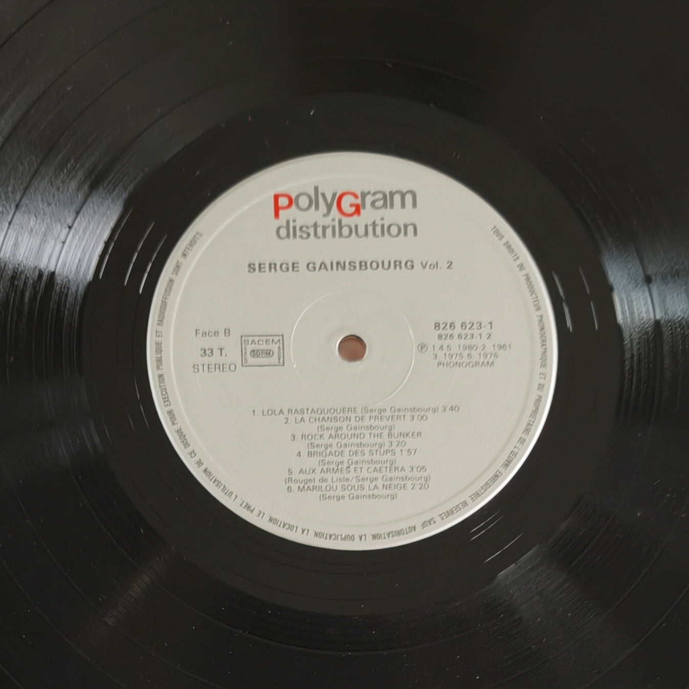 SERGE GAINSBOURG - Serge Gainsbourg Volume 2