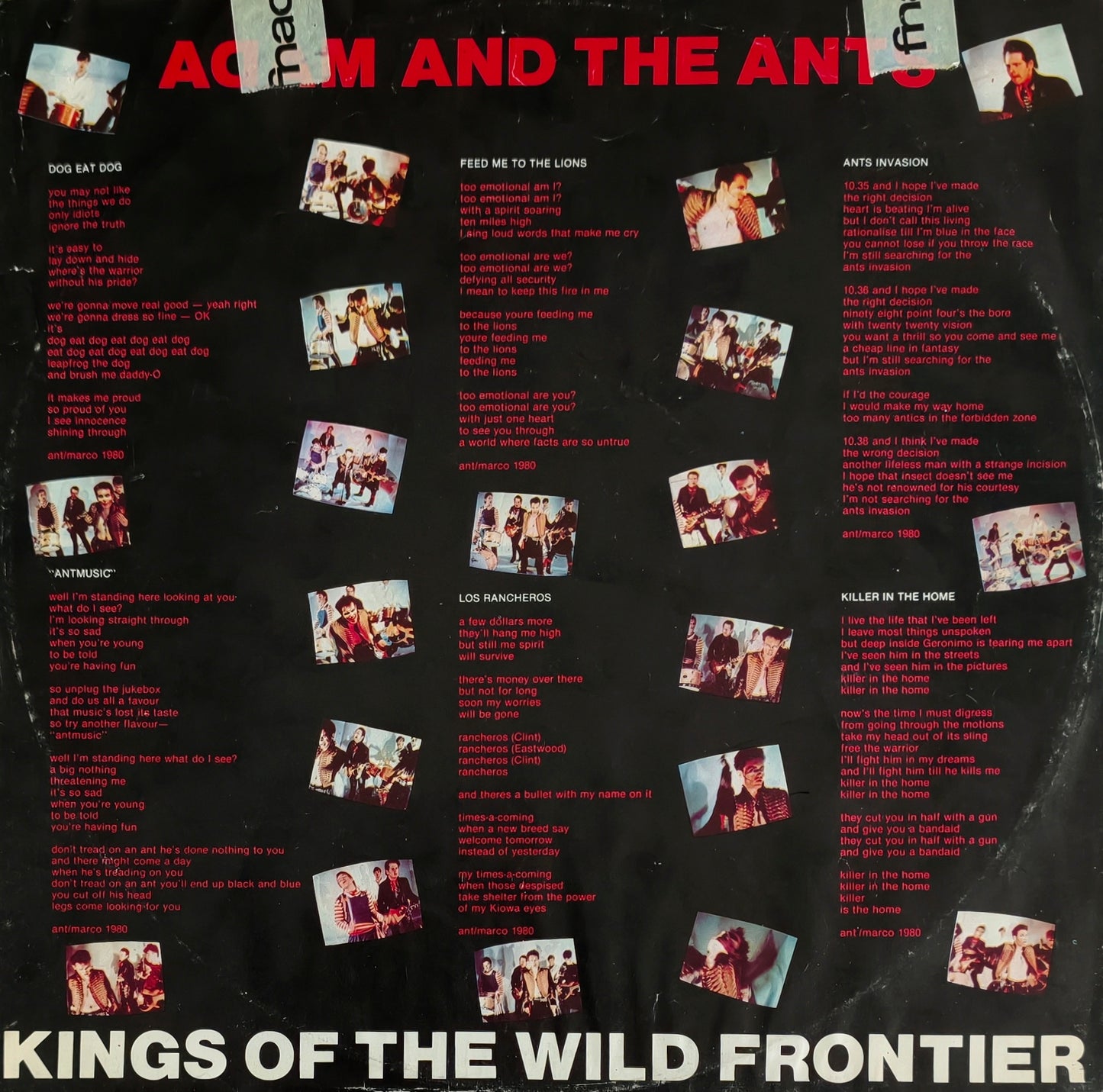 ADAM AND THE ANTS - Kings Of The Wild Frontier