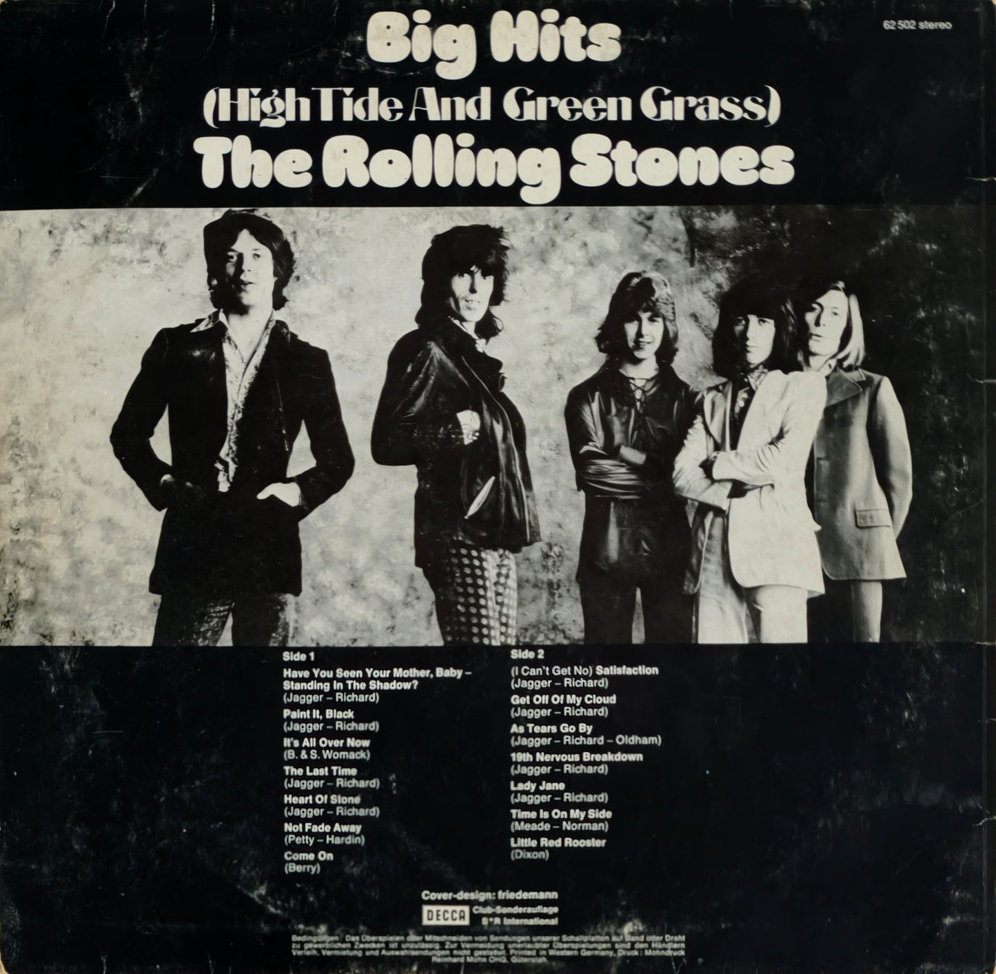 THE ROLLING STONES - Big Hits (High Tide And Green Grass)