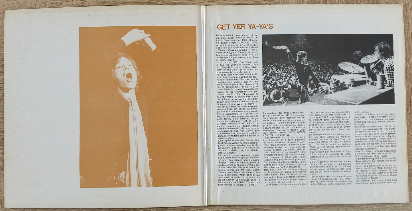 THE ROLLING STONES - «L'âge D'or» Des Rolling Stones - Vol 11 - Get Yer Ya-Ya's Out