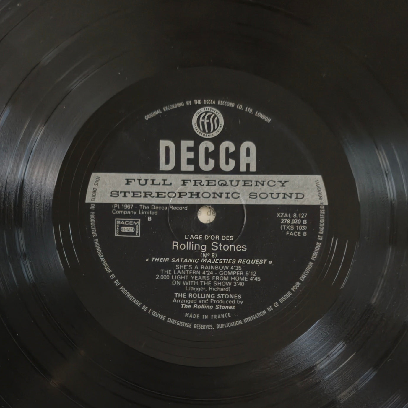 THE ROLLING STONES - «L'âge D'or» Des Rolling Stones - Vol 8 - Their Satanic Majesties Request